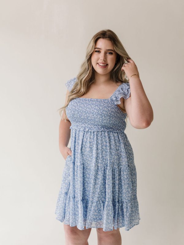 Nikita Blue Floral Dress