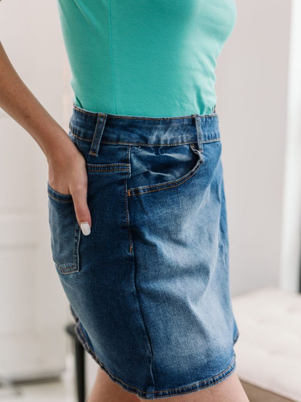 Nicky Denim Skirt