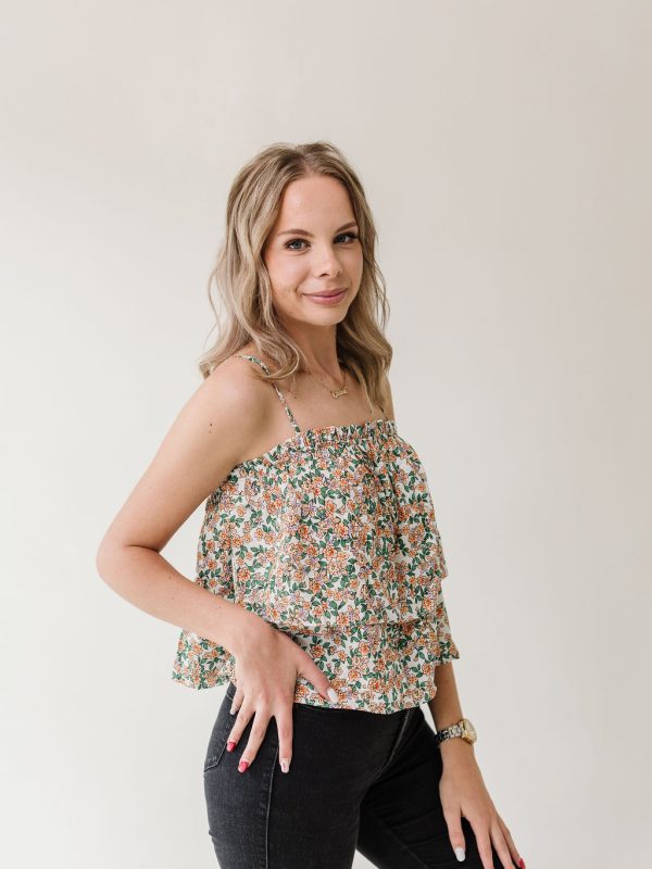 Clara Top Green