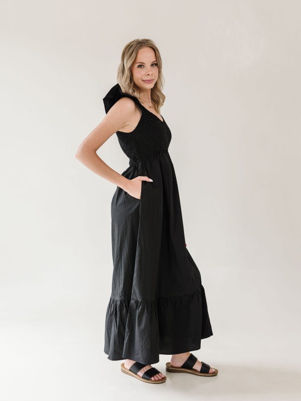 Isabella Maxi Dress Black
