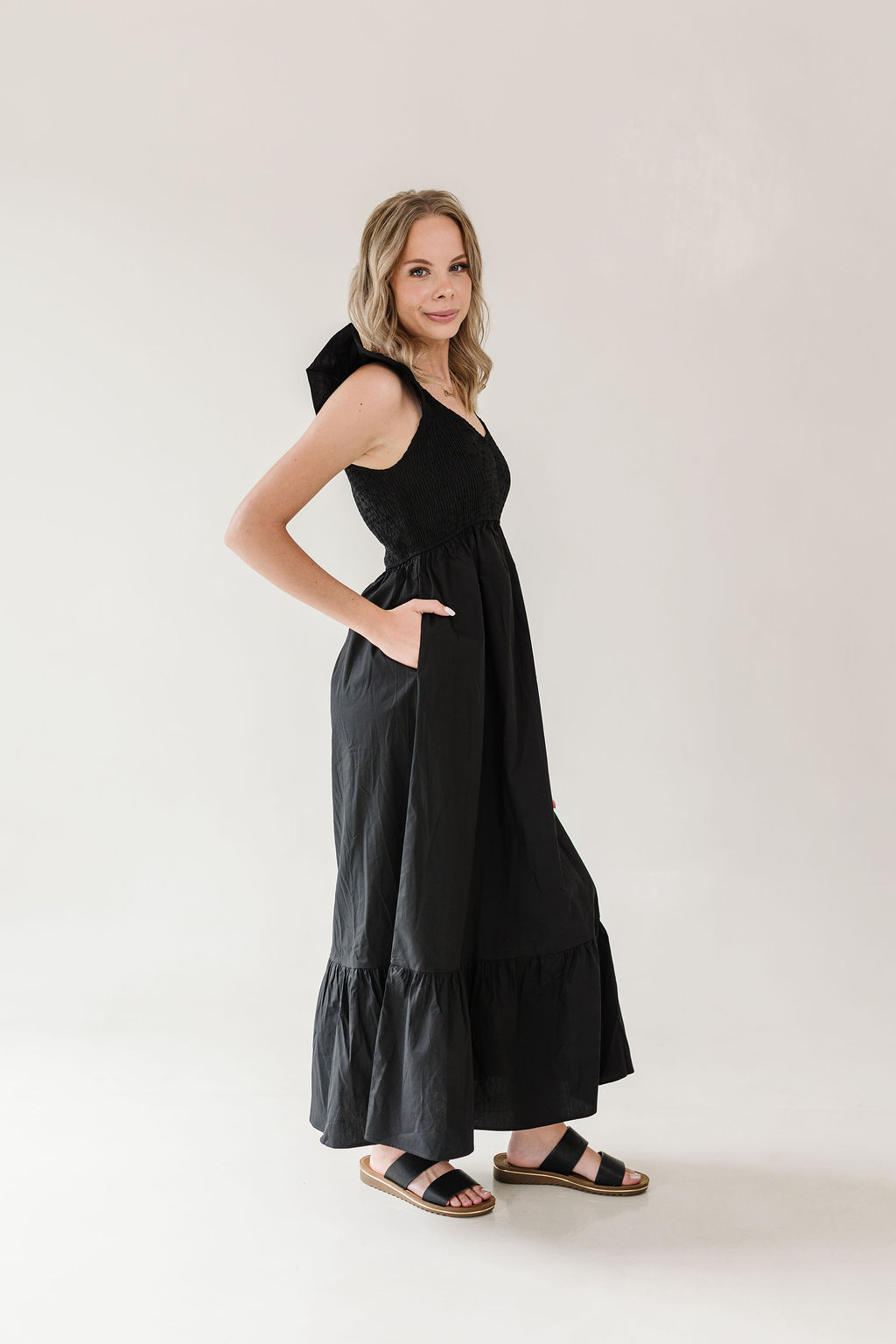 Isabella Maxi Dress Black