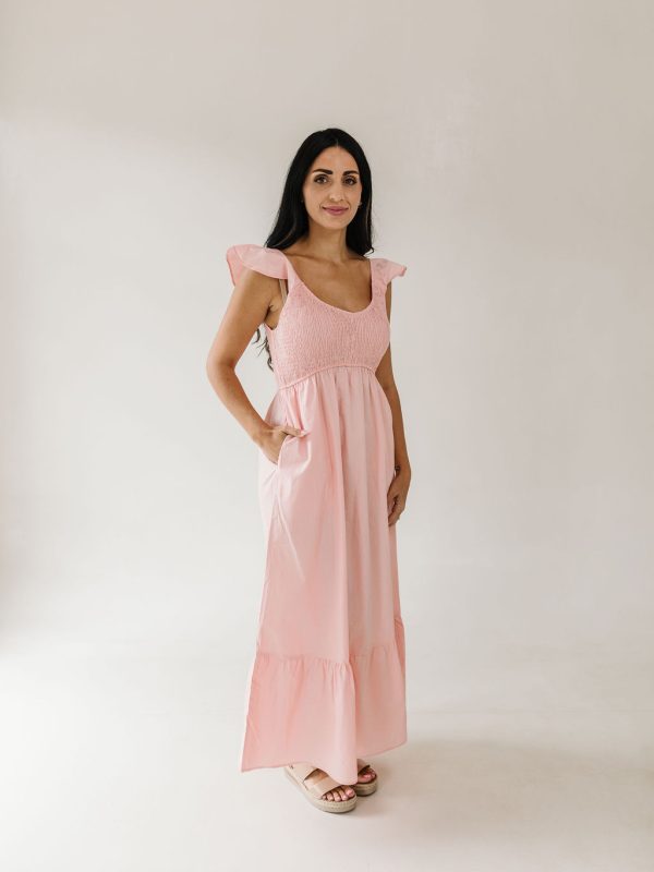 Isabella Maxi Dress Pink